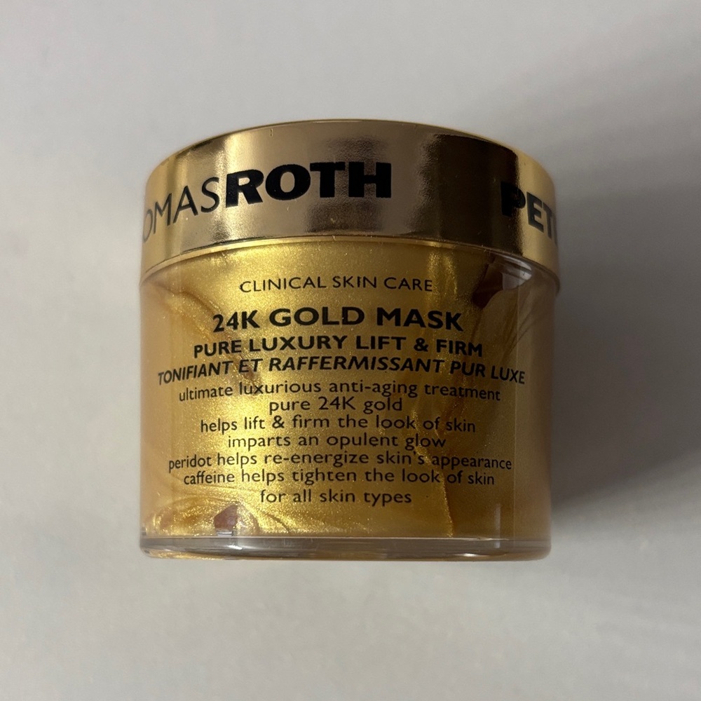 Peter Thomas Roth 24K Gold Mask - Pure Luxury Lift & Firm